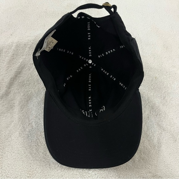 Rae Dunn's 'Go Girl' Adjustable Black Ball Cap - Picture 10 of 13
